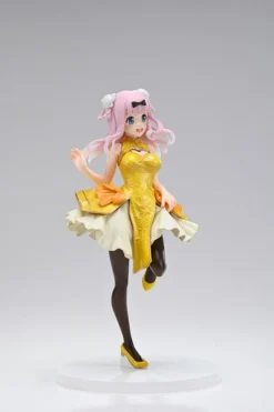 TAITO PRIZE Chika Fujiwara Yellow Dress Ver Kaguya-sama Love Is War Coreful Prize Figure -Anime peripheral Sales 662248838779 figure chika fujiwara yellow dress ver kaguya sama love is war coreful prize alte