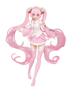 TAITO PRIZE Sakura Miku Newly Written Illustration Ver Vocaloid Prize Figure