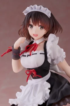 TAITO PRIZE Megumi Kato Maid Dress Ver Saekano Coreful Prize Figure -Anime peripheral Sales 662248840949 figure megumi kato maid dress ver saekano coreful prize altf