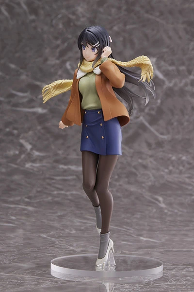 TAITO PRIZE Mai Sakurajima Winter Wear Ver Rascal Does Not Dream Of A Dreaming Girl Coreful Prize Figure 6 TAITO PRIZE Mai Sakurajima Winter Wear Ver Rascal Does Not Dream Of A Dreaming Girl Coreful Prize Figure - Image 4