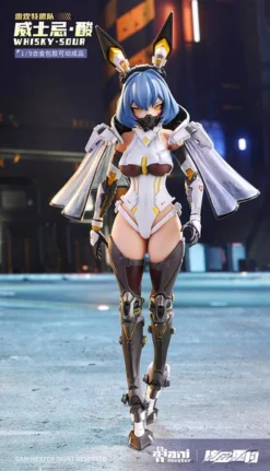 Whisky Sour Original Character Nuclear Gold Reconstruction Action Figure