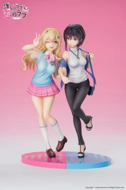 APEX Ren Furutachi & Akuru Hayahoshi OshiRabu Waifus Over Husbandos Figure Set