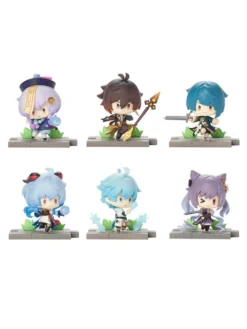 MIHOYO Genshin Impact Liyue Edition Battle Scene Series Miniature Figure Set -Anime peripheral Sales 6974696617801 figure genshin impact liyue edition battle scene series miniature set alta