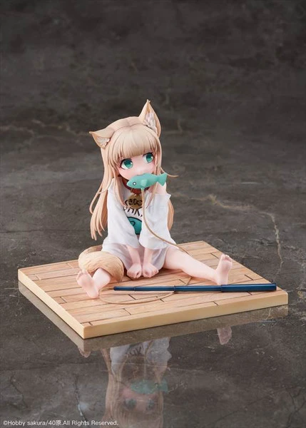 HOBBY SAKURA Kinako Sitting Fish Ver My Cat Is A Kawaii Girl Original Character Figure 5 HOBBY SAKURA Kinako Sitting Fish Ver My Cat Is A Kawaii Girl Original Character Figure - Image 3