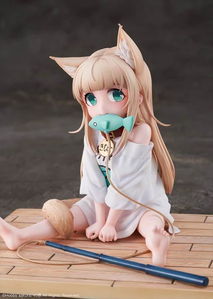 HOBBY SAKURA Kinako Sitting Fish Ver My Cat Is A Kawaii Girl Original Character Figure 9 HOBBY SAKURA Kinako Sitting Fish Ver My Cat Is A Kawaii Girl Original Character Figure - Image 7