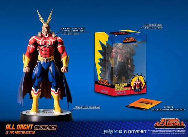 DARK HORSE All Might Silver Age Ver My Hero Academia PVC Statue Figure 14 DARK HORSE All Might Silver Age Ver My Hero Academia PVC Statue Figure - Image 12