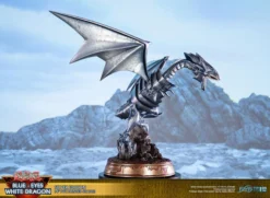 FIRST 4 FIGURES Blue-Eyes White Dragon Silver Variant Ver Yu-Gi-Oh! Statue -Anime peripheral Sales 761568008043 figure blue eyes white dragon silver variant ver yu gi oh pvc statue altg