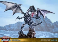 FIRST 4 FIGURES Blue-Eyes White Dragon Silver Variant Ver Yu-Gi-Oh! Statue -Anime peripheral Sales 761568008043 figure blue eyes white dragon silver variant ver yu gi oh pvc statue altj