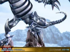 FIRST 4 FIGURES Blue-Eyes White Dragon Silver Variant Ver Yu-Gi-Oh! Statue -Anime peripheral Sales 761568008043 figure blue eyes white dragon silver variant ver yu gi oh pvc statue altt