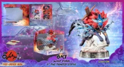 FIRST 4 FIGURES Oki Wolf Form Ver Okami Figure -Anime peripheral Sales 761568008319 figure oki wolf form ver okami alta