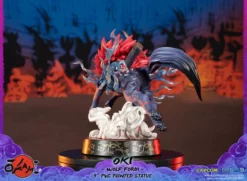 FIRST 4 FIGURES Oki Wolf Form Ver Okami Figure -Anime peripheral Sales 761568008319 figure oki wolf form ver okami alth