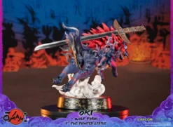 FIRST 4 FIGURES Oki Wolf Form Ver Okami Figure -Anime peripheral Sales 761568008319 figure oki wolf form ver okami alti