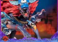 FIRST 4 FIGURES Oki Wolf Form Ver Okami Figure -Anime peripheral Sales 761568008319 figure oki wolf form ver okami altr