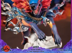 FIRST 4 FIGURES Oki Wolf Form Ver Okami Figure -Anime peripheral Sales 761568008319 figure oki wolf form ver okami alts
