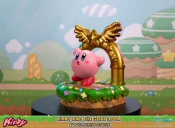 FIRST 4 FIGURES Kirby And The Goal Door Statue -Anime peripheral Sales 761568008494 figure kirby and the goal door altd
