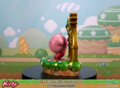 FIRST 4 FIGURES Kirby And The Goal Door Statue -Anime peripheral Sales 761568008494 figure kirby and the goal door alte