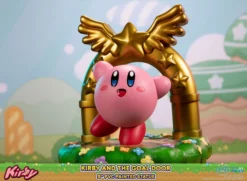 FIRST 4 FIGURES Kirby And The Goal Door Statue -Anime peripheral Sales 761568008494 figure kirby and the goal door altm