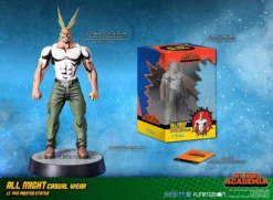 FIRST 4 FIGURES All Might Casual Wear Ver My Hero Academia PVC Statue Figure -Anime peripheral Sales 761568008630 figure all might casual wear ver my hero academia pvc statue altb