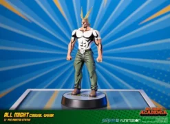 FIRST 4 FIGURES All Might Casual Wear Ver My Hero Academia PVC Statue Figure -Anime peripheral Sales 761568008630 figure all might casual wear ver my hero academia pvc statue altc