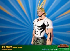 FIRST 4 FIGURES All Might Casual Wear Ver My Hero Academia PVC Statue Figure -Anime peripheral Sales 761568008630 figure all might casual wear ver my hero academia pvc statue altj