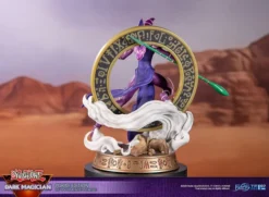 FIRST 4 FIGURES Dark Magician Purple Variant Yu-Gi-Oh! Statue -Anime peripheral Sales 761568008951 figure dark magician purple variant yu gi oh statue altd