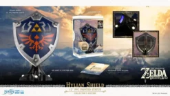 FIRST 4 FIGURES Hylian Shield The Legend Of Zelda Breath Of The Wild Collectors Edition Statue -Anime peripheral Sales 761568009347 figure hylian shield the legend of zelda breath of the wild collectors edition statue alta