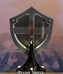 FIRST 4 FIGURES Hylian Shield The Legend Of Zelda Breath Of The Wild Collectors Edition Statue -Anime peripheral Sales 761568009347 figure hylian shield the legend of zelda breath of the wild collectors edition statue alte