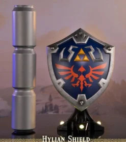 FIRST 4 FIGURES Hylian Shield The Legend Of Zelda Breath Of The Wild Collectors Edition Statue -Anime peripheral Sales 761568009347 figure hylian shield the legend of zelda breath of the wild collectors edition statue altf