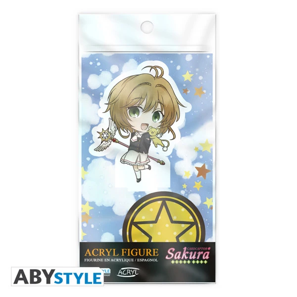 ABYSSE Sakura Kinomoto School Uniform Ver Cardcaptor Sakura Clear Card Acrylic Standee 4 ABYSSE Sakura Kinomoto School Uniform Ver Cardcaptor Sakura Clear Card Acrylic Standee - Image 2