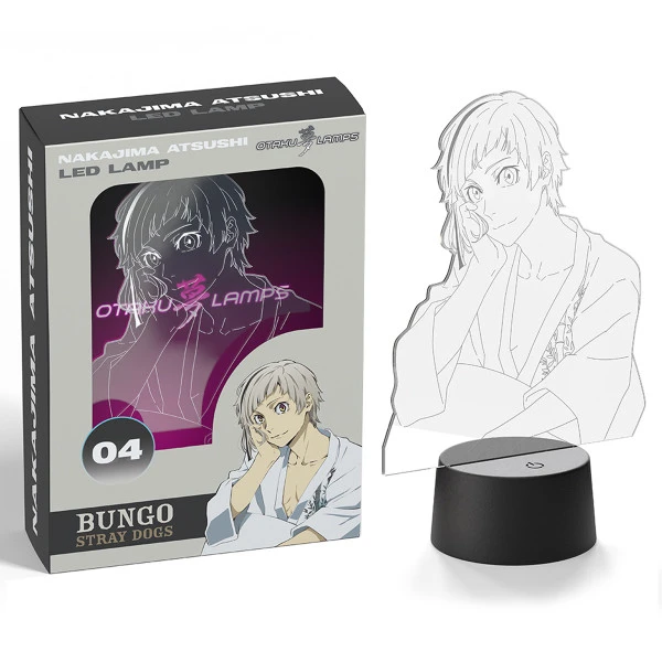 OTAKU LAMPS Atsushi Nakajima Armed Detective Agency Bungo Stray Dogs Otaku Lamp 4 OTAKU LAMPS Atsushi Nakajima Armed Detective Agency Bungo Stray Dogs Otaku Lamp - Image 2