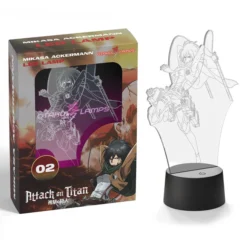 OTAKU LAMPS Mikasa Ackerman Action Pose Attack On Titan Otaku Lamp 5 OTAKU LAMPS Mikasa Ackerman Action Pose Attack On Titan Otaku Lamp -Anime peripheral Sales 810093650460 merchandise mikasa ackerman action pose attack on titan otaku lamp alta