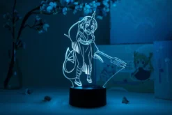 OTAKU LAMPS Elma Waving Miss Kobayashi's Dragon Maid Otaku Lamp