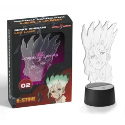 OTAKU LAMPS Senku Ishigami Bust Dr. STONE Otaku Lamp -Anime peripheral Sales 810093650798 merchandise senku ishigami bust dr stone otaku lamp alta