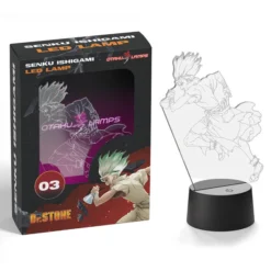 OTAKU LAMPS Senku Ishigami Running Dr. STONE Otaku Lamp -Anime peripheral Sales 810093650828 merchandise senku ishigami running dr stone otaku lamp alta