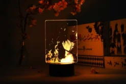 OTAKU LAMPS Takemichi Hanagaki With Flames Tokyo Revengers Dual LED Otaku Lamp