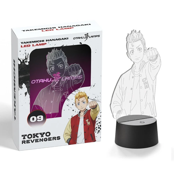 OTAKU LAMPS Takemichi Hanagaki In Letterman Jacket Tokyo Revengers Otaku Lamp 4 OTAKU LAMPS Takemichi Hanagaki In Letterman Jacket Tokyo Revengers Otaku Lamp - Image 2