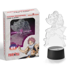 OTAKU LAMPS Natsu Dragneel And Happy Fairy Tail Otaku Lamp -Anime peripheral Sales 810093651160 merchandise natsu dragneel and happy fairy tail otaku lamp alta