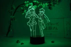 OTAKU LAMPS Hayase Nagatoro And Senpai Running Don't Toy With Me Miss Nagatoro Otaku Lamp
