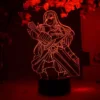 OTAKU LAMPS Erza Scarlet With Sword Fairy Tail Otaku Lamp -Anime peripheral Sales 810093651542 merchandise erza scarlet with sword fairy tail otaku lamp primary