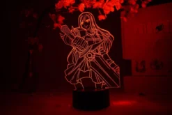 OTAKU LAMPS Erza Scarlet With Sword Fairy Tail Otaku Lamp