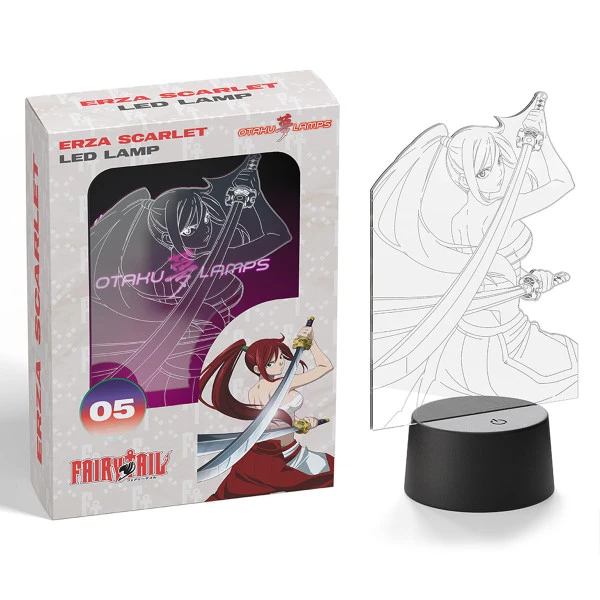 OTAKU LAMPS Erza Scarlet Clear Heart Clothing Fairy Tail Otaku Lamp 4 OTAKU LAMPS Erza Scarlet Clear Heart Clothing Fairy Tail Otaku Lamp - Image 2