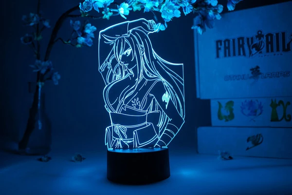 OTAKU LAMPS Erza Scarlet In A Kimono Fairy Tail Otaku Lamp 3 OTAKU LAMPS Erza Scarlet In A Kimono Fairy Tail Otaku Lamp