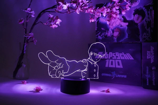 OTAKU LAMPS Shigeo Kageyama Esper Mob Psycho 100 Otaku Lamp 3 OTAKU LAMPS Shigeo Kageyama Esper Mob Psycho 100 Otaku Lamp