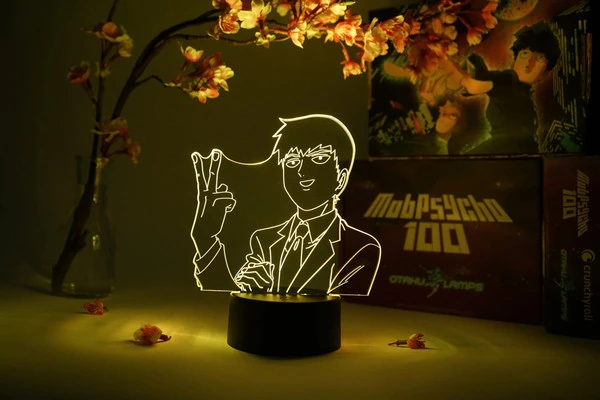 OTAKU LAMPS Reigen Arataka Magic Hands Mob Psycho 100 Otaku Lamp 3 OTAKU LAMPS Reigen Arataka Magic Hands Mob Psycho 100 Otaku Lamp