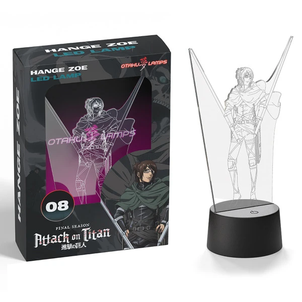 OTAKU LAMPS Hange Zoe Attack On Titan The Final Season Otaku Lamp 4 OTAKU LAMPS Hange Zoe Attack On Titan The Final Season Otaku Lamp - Image 2