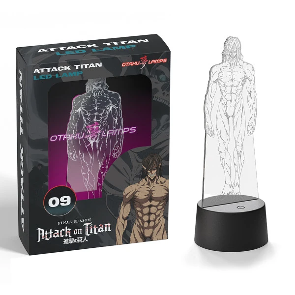 OTAKU LAMPS Eren Yeager Attack Titan Form Attack On Titan The Final Season Otaku Lamp 4 OTAKU LAMPS Eren Yeager Attack Titan Form Attack On Titan The Final Season Otaku Lamp - Image 2