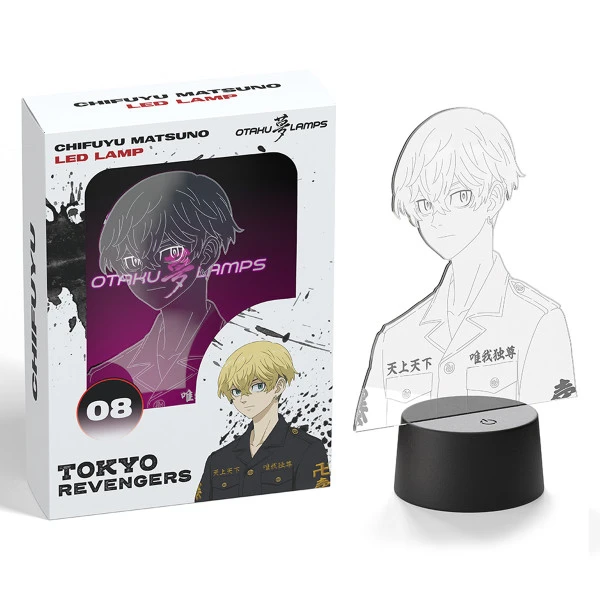 OTAKU LAMPS Chifuyu Matsuno Bust Tokyo Revengers Otaku Lamp 4 OTAKU LAMPS Chifuyu Matsuno Bust Tokyo Revengers Otaku Lamp - Image 2