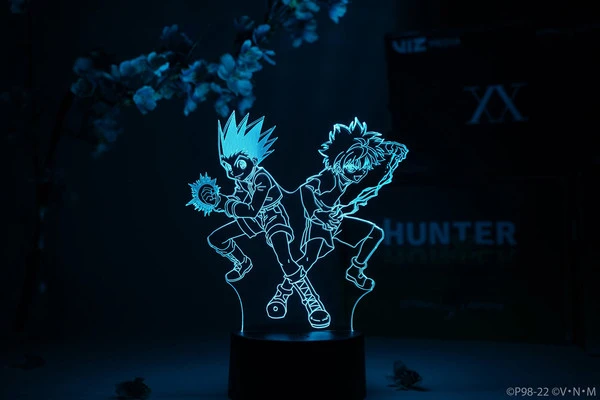 OTAKU LAMPS Gon Freecss And Killua Zoldyck Hunter X Hunter Otaku Lamp 3 OTAKU LAMPS Gon Freecss And Killua Zoldyck Hunter X Hunter Otaku Lamp
