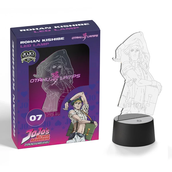 OTAKU LAMPS Rohan Kishibe JoJo's Bizarre Adventure Otaku Lamp 4 OTAKU LAMPS Rohan Kishibe JoJo's Bizarre Adventure Otaku Lamp - Image 2