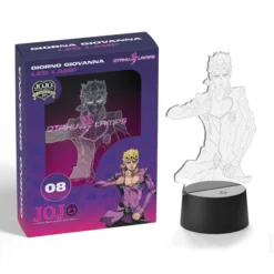 OTAKU LAMPS Giorno Giovanna JoJo's Bizarre Adventure Otaku Lamp -Anime peripheral Sales 810093652471 merchandise giorno giovanna jojos bizarre adventure otaku lamp alta